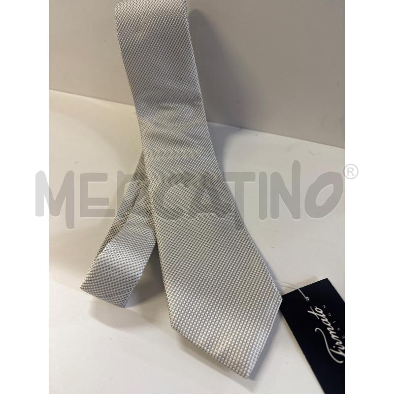 CRAVATTA COVERI COLLECTION ARGENTATA 100% SETA  | Mercatino dell'Usato Vinci - fraz. sovigliana 1