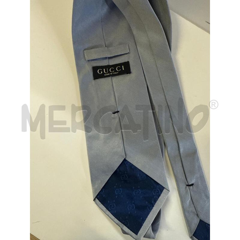 CRAVATTA GUCCI AZZURRA  | Mercatino dell'Usato Vinci - fraz. sovigliana 2