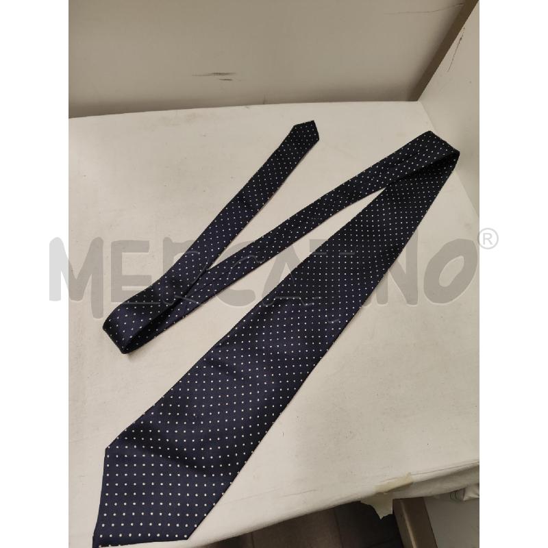 CRAVATTA LAURENT BLU PUNTINI PANNA | Mercatino dell'Usato Vinci - fraz. sovigliana 1