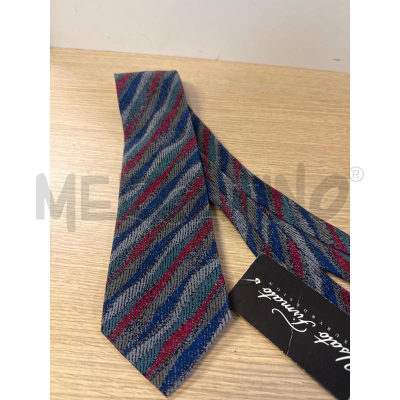 CRAVATTA MISSONI BLU VERDE ROSSA | Mercatino dell'Usato Vinci - fraz. sovigliana 1