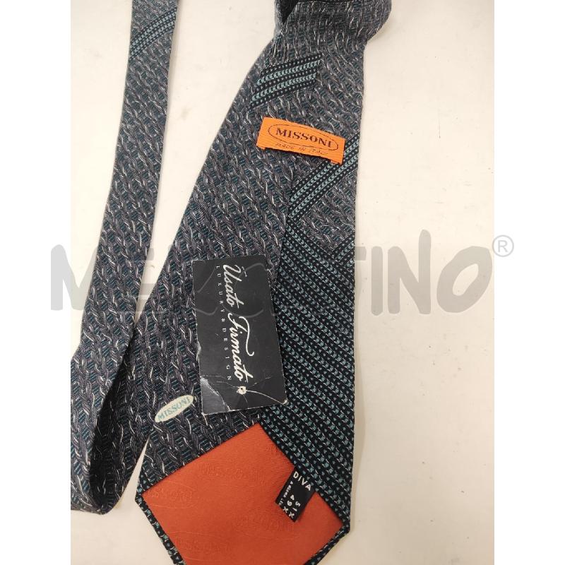 CRAVATTA MISSONI GRIGIA AVIO  | Mercatino dell'Usato Vinci - fraz. sovigliana 3