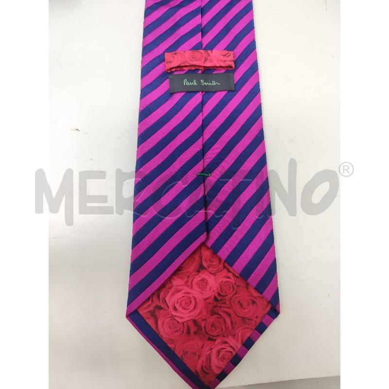 CRAVATTA SMITH RIGHE ROSA BLU | Mercatino dell'Usato Vinci - fraz. sovigliana 2