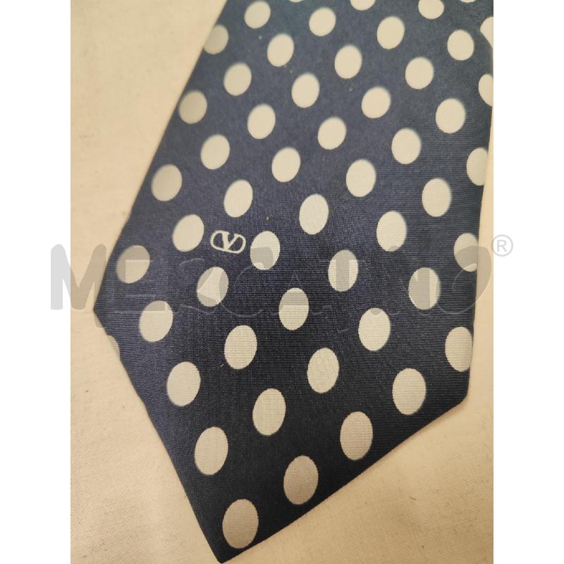 CRAVATTA VALENTINO BLU OVALI AZZURRI | Mercatino dell'Usato Vinci - fraz. sovigliana 3