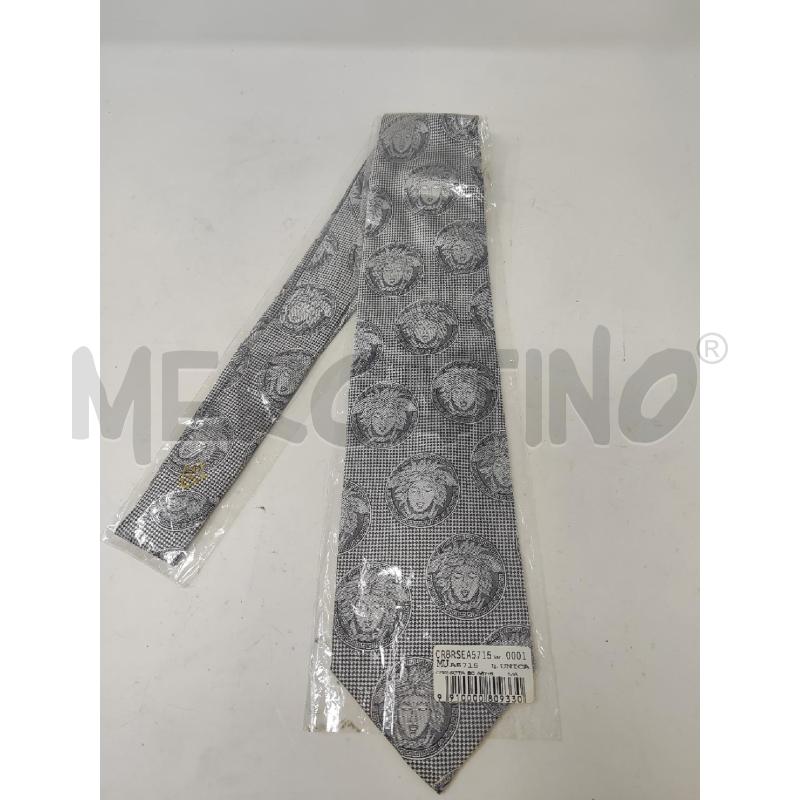 CRAVATTA VERSACE ARGENTATA NUOVA | Mercatino dell'Usato Vinci - fraz. sovigliana 1