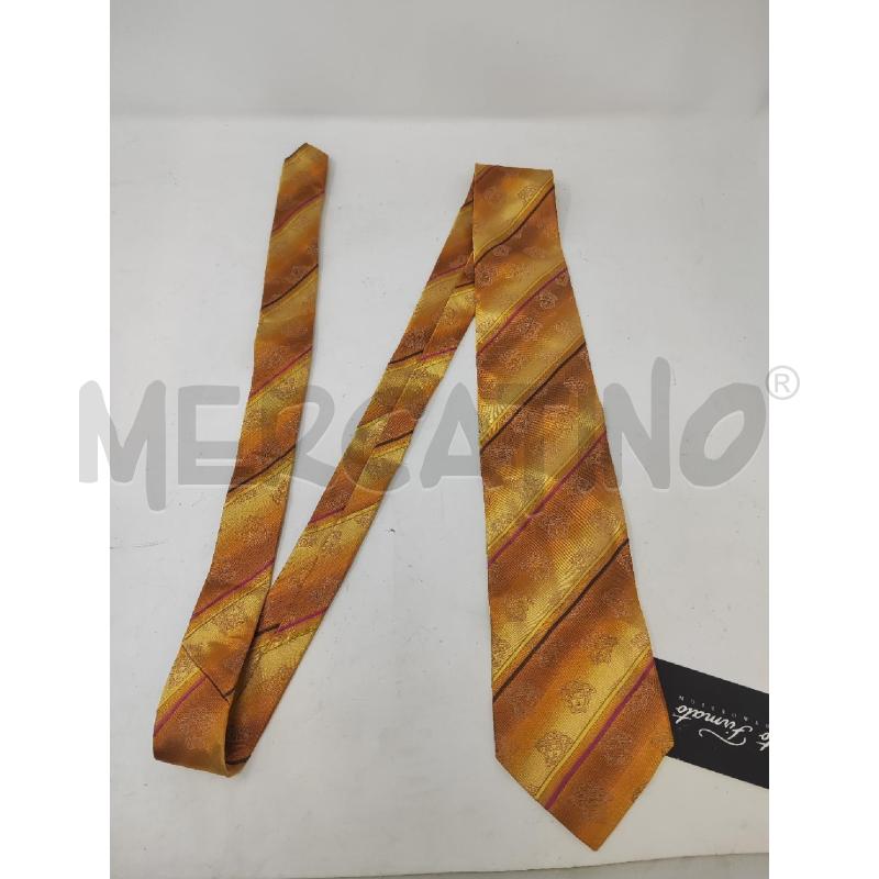 CRAVATTA VERSACE DORATA NUOVA | Mercatino dell'Usato Vinci - fraz. sovigliana 1