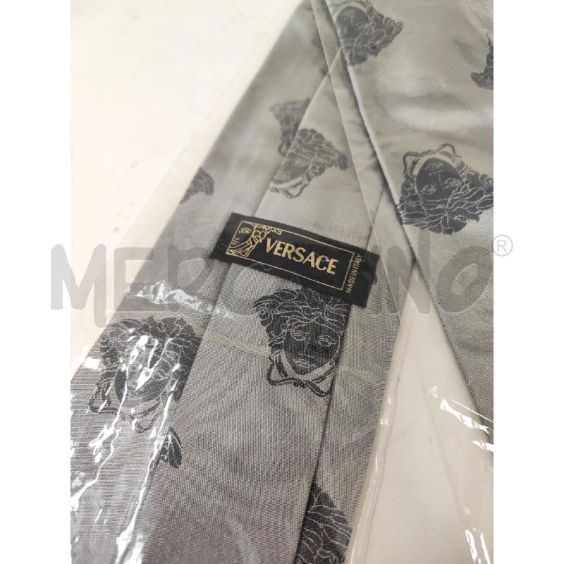 CRAVATTA VERSACE GRIGIA  NUOVA | Mercatino dell'Usato Vinci - fraz. sovigliana 3