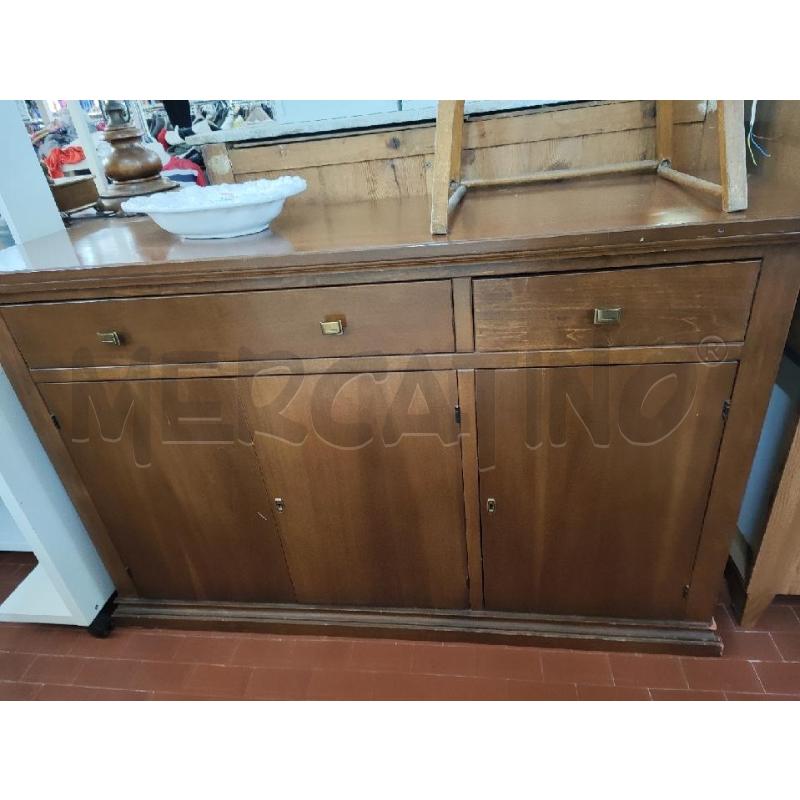 CREDENZA ARTE POVERA 3 ANTE 3 CASSETTI | Mercatino dell'Usato Vinci - fraz. sovigliana 1