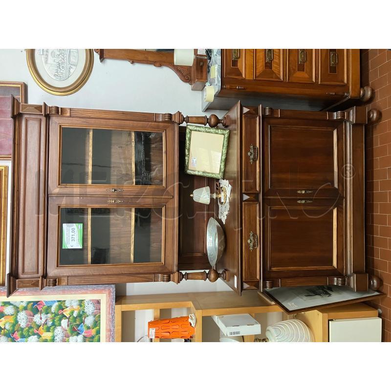 CREDENZA CON ALZATA VETRINA RESTAURATA | Mercatino dell'Usato Vinci - fraz. sovigliana 1
