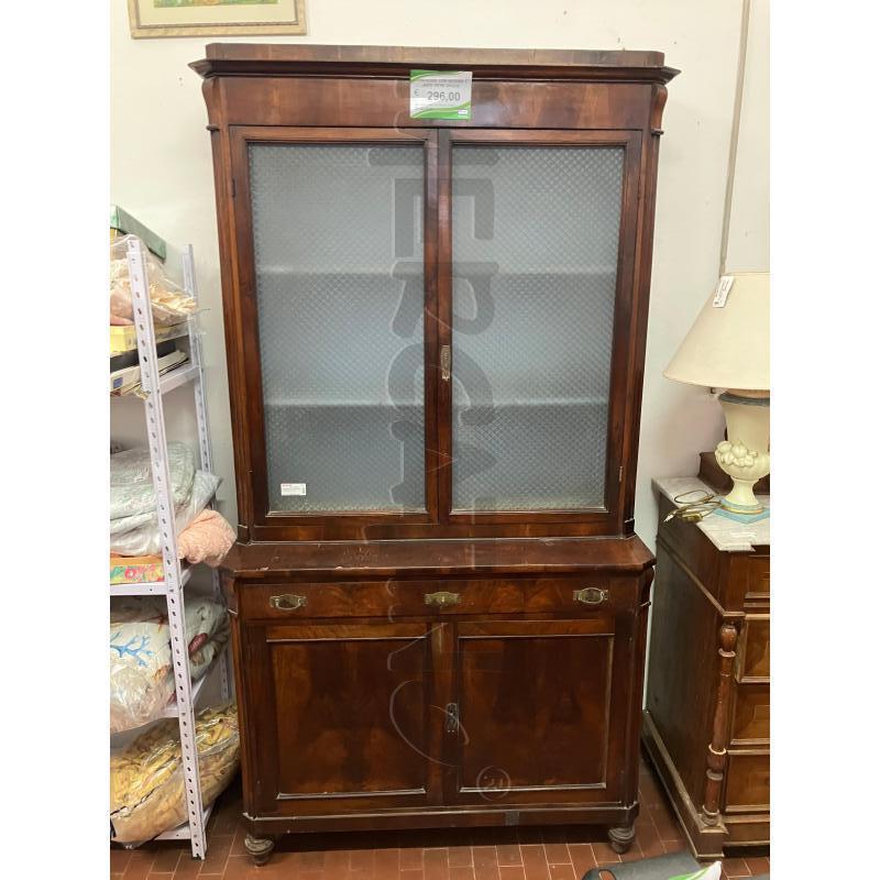 CREDENZA CON VETRINA 2 ANTE VETRI OPACHI | Mercatino dell'Usato Vinci - fraz. sovigliana 1
