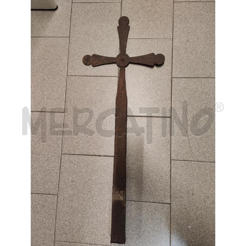 CROCE VECCHIA IN FERRO 82CM | Mercatino dell'Usato Vinci - fraz. sovigliana 1