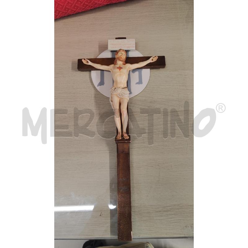 CROCIFISSO LEGNO H.44 | Mercatino dell'Usato Vinci - fraz. sovigliana 1