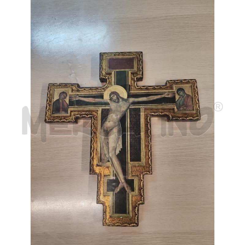 CROCIFISSO STAMPA SU LEGNO  | Mercatino dell'Usato Vinci - fraz. sovigliana 1