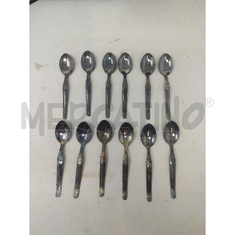 CUCCHIAINI PZ. 12 ARGENTATI  | Mercatino dell'Usato Vinci - fraz. sovigliana 1