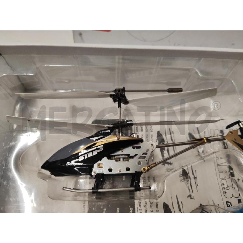 ELICOTTERO TELECOMANDATO NANO STAR 3 GYRO RFT 14 92404 | Mercatino dell'Usato Vinci - fraz. sovigliana 3