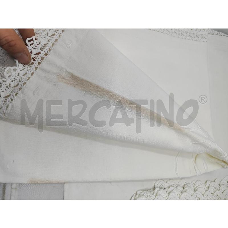 FEDERE 6 PZ BIANCHE INTAGLIATE E RICAMATE | Mercatino dell'Usato Vinci - fraz. sovigliana 5