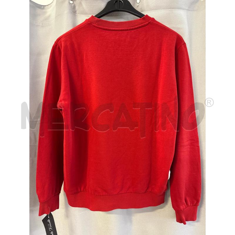 FELPA BAMBINO TRUSSARDI ROSSA TG.16 PARICOLLO RICAMO | Mercatino dell'Usato Vinci - fraz. sovigliana 2