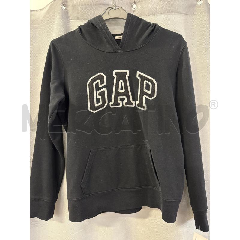 FELPA DONNA GAP NERA TG.S CAPPUCCIO | Mercatino dell'Usato Vinci - fraz. sovigliana 1