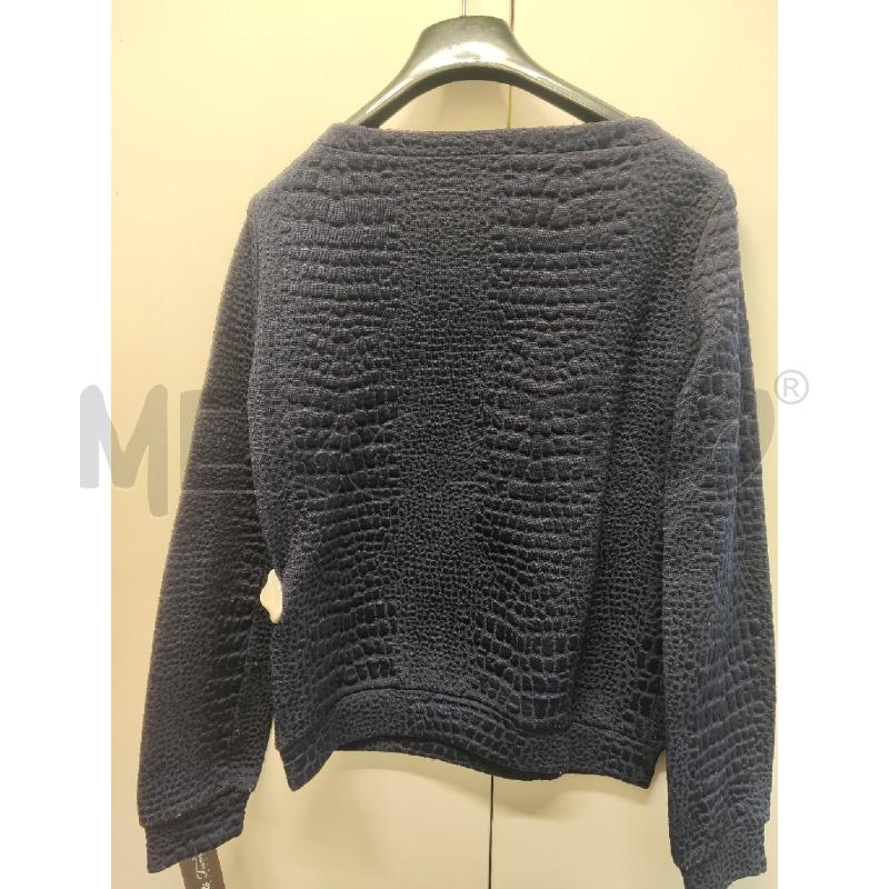 FELPA DONNA PATRIZIA PEPE BLU TG.1 PAILLETTES  | Mercatino dell'Usato Vinci - fraz. sovigliana 4