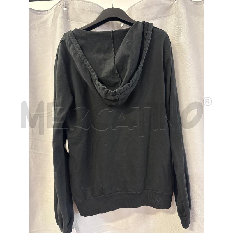 FELPA DONNA PATRIZIA PEPE CAPPUCCIO E STRASS SCOLLATA TG.44 | Mercatino dell'Usato Vinci - fraz. sovigliana 2