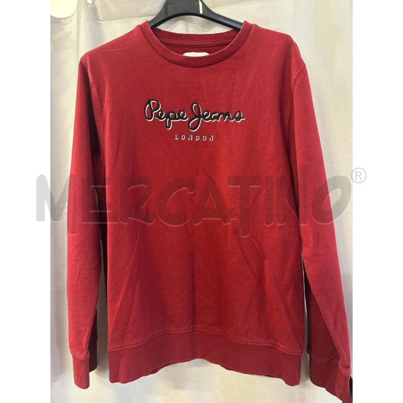 FELPA DONNA PEPE JEANS BORDEAUX PARICOLLO TG.16 | Mercatino dell'Usato Vinci - fraz. sovigliana 1