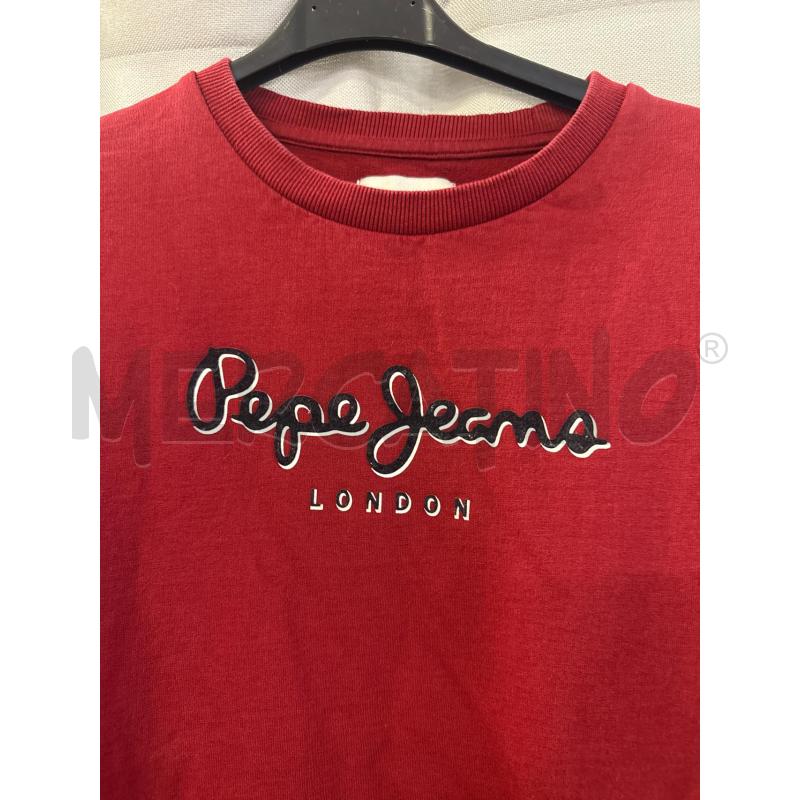 FELPA DONNA PEPE JEANS BORDEAUX PARICOLLO TG.16 | Mercatino dell'Usato Vinci - fraz. sovigliana 2