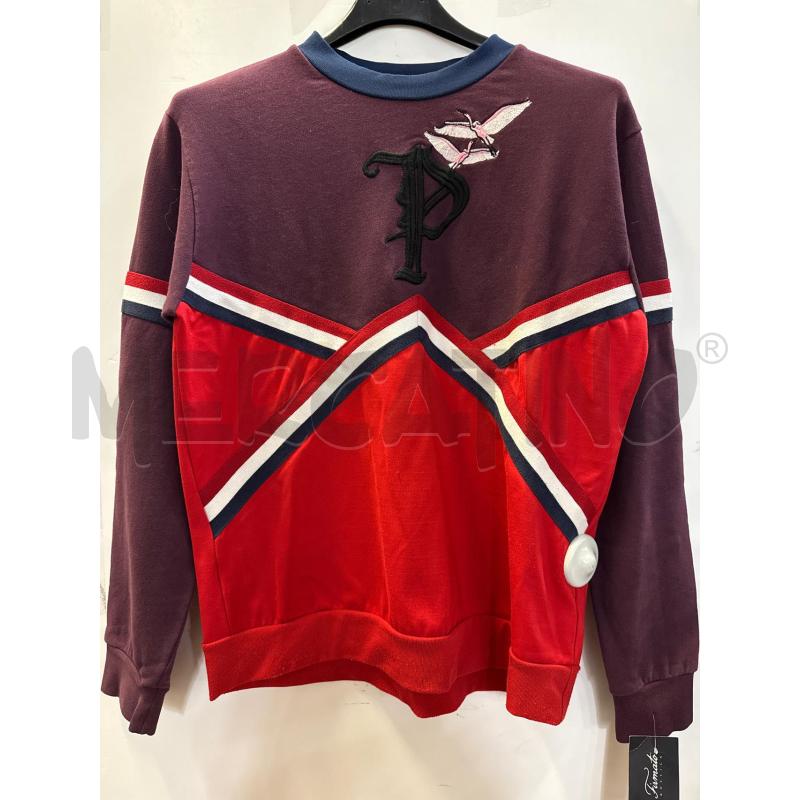 FELPA DONNA PINKO VINACCIA ROSSA TG.XS | Mercatino dell'Usato Vinci - fraz. sovigliana 1