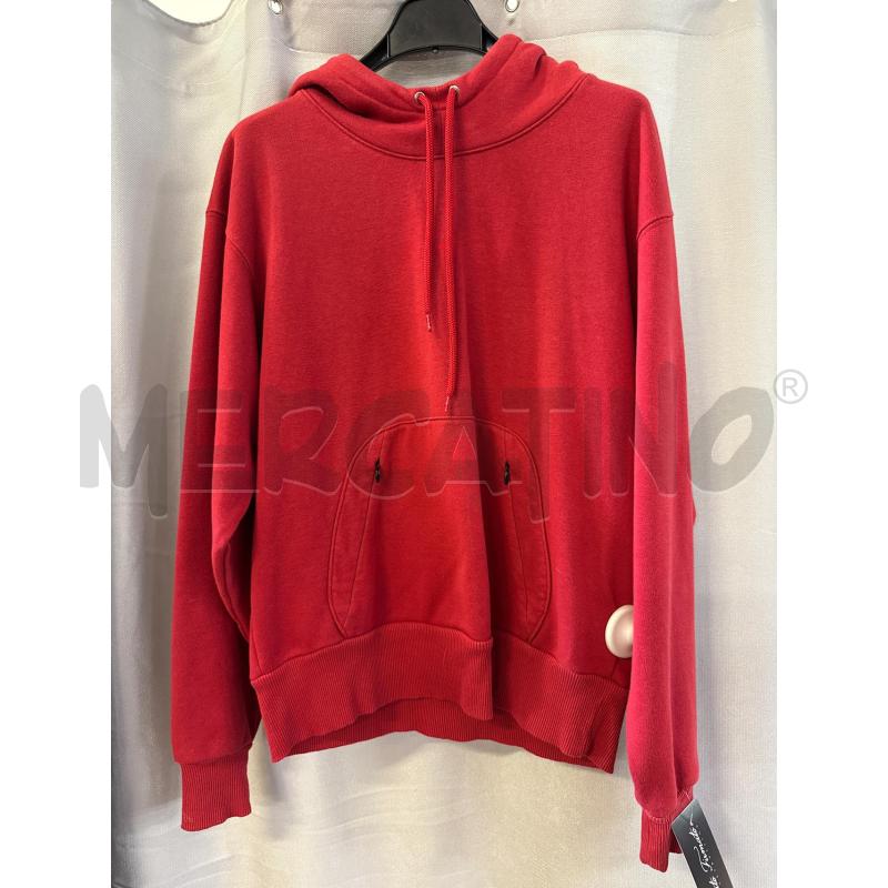 FELPA DONNA SAVE THE DUCK ROSSA CAPPUCCIO TG.S | Mercatino dell'Usato Vinci - fraz. sovigliana 1