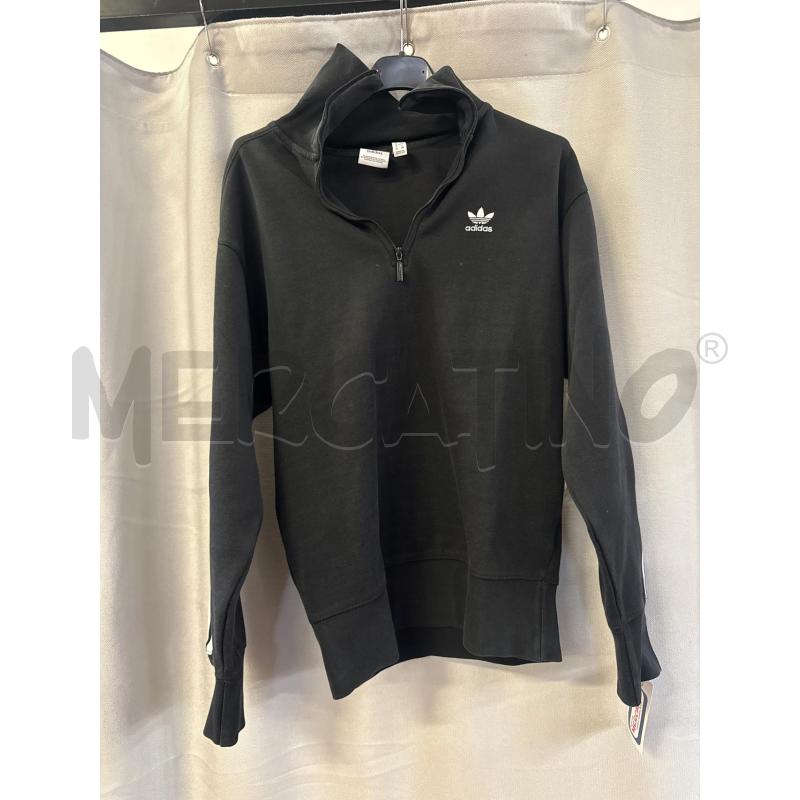 FELPA DONNA # ADIDAS NERA 1/2 ZIP TG.38 | Mercatino dell'Usato Vinci - fraz. sovigliana 1