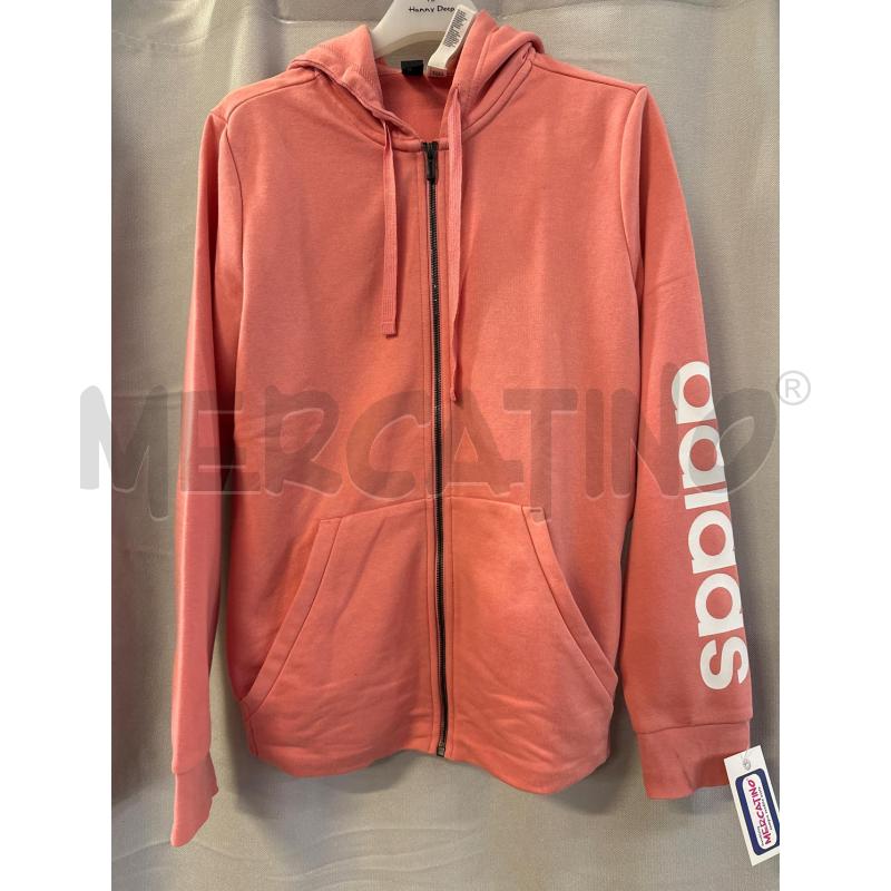 FELPA DONNA # ADIDAS ROSA TG.44/46 CAPPUCCIO  | Mercatino dell'Usato Vinci - fraz. sovigliana 1