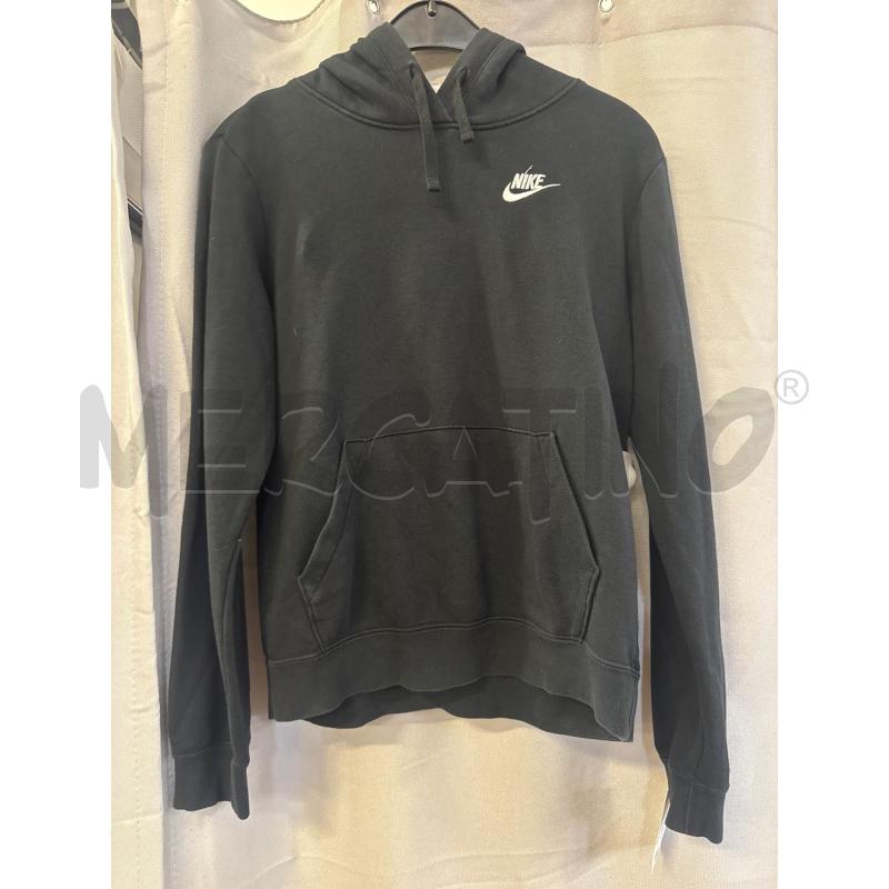 FELPA DONNA # NIKE NERA CAPPUCCIO TG.XS | Mercatino dell'Usato Vinci - fraz. sovigliana 1