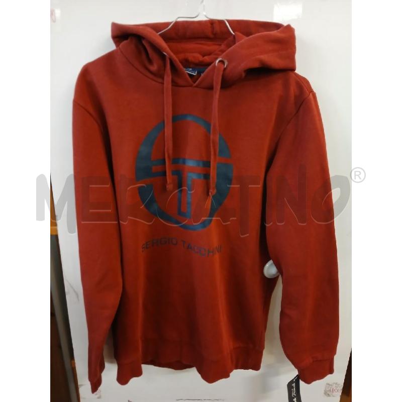 FELPA SERGIO TACCHINI BORDEAUX CAPPUCCIO TG.M | Mercatino dell'Usato Vinci - fraz. sovigliana 1