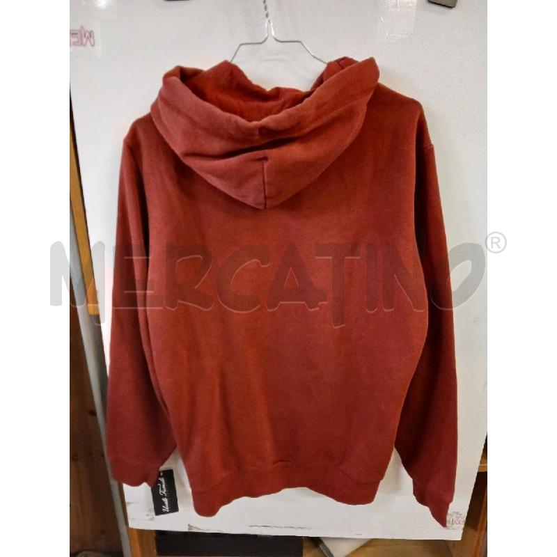 FELPA SERGIO TACCHINI BORDEAUX CAPPUCCIO TG.M | Mercatino dell'Usato Vinci - fraz. sovigliana 3