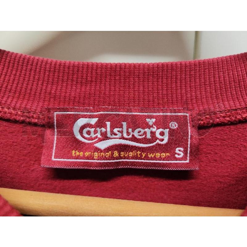FELPA UOMO CARLSBERG BORDEAUX TG.S PARICOLLO  | Mercatino dell'Usato Vinci - fraz. sovigliana 2