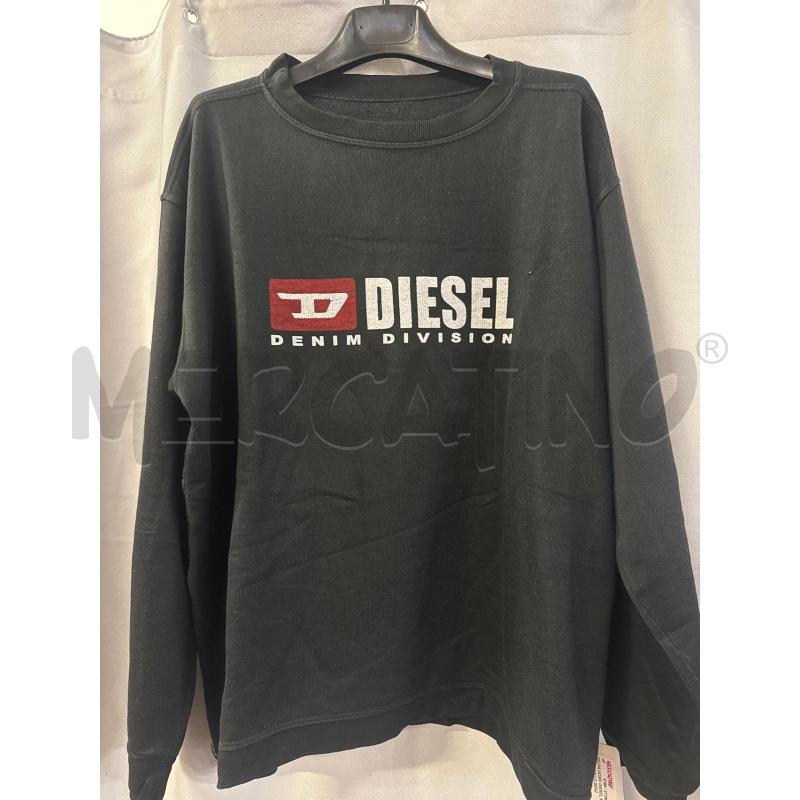FELPA UOMO DIESEL NERA PARICOLLO SENZA TAGLIA | Mercatino dell'Usato Vinci - fraz. sovigliana 1
