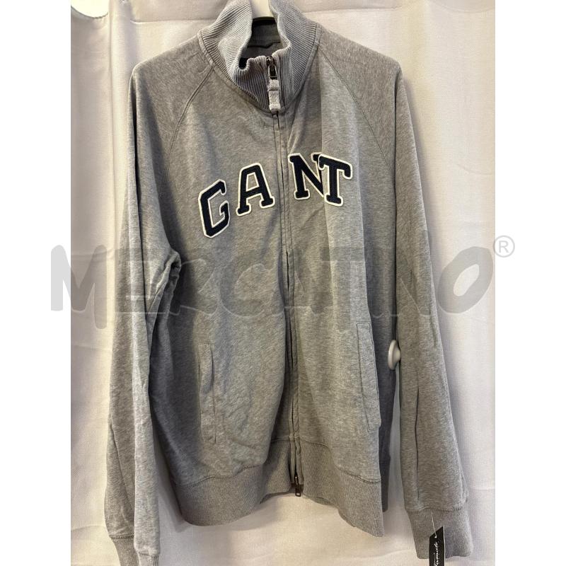 FELPA UOMO GANT GRIGIA ZIP TG.2XL | Mercatino dell'Usato Vinci - fraz. sovigliana 1