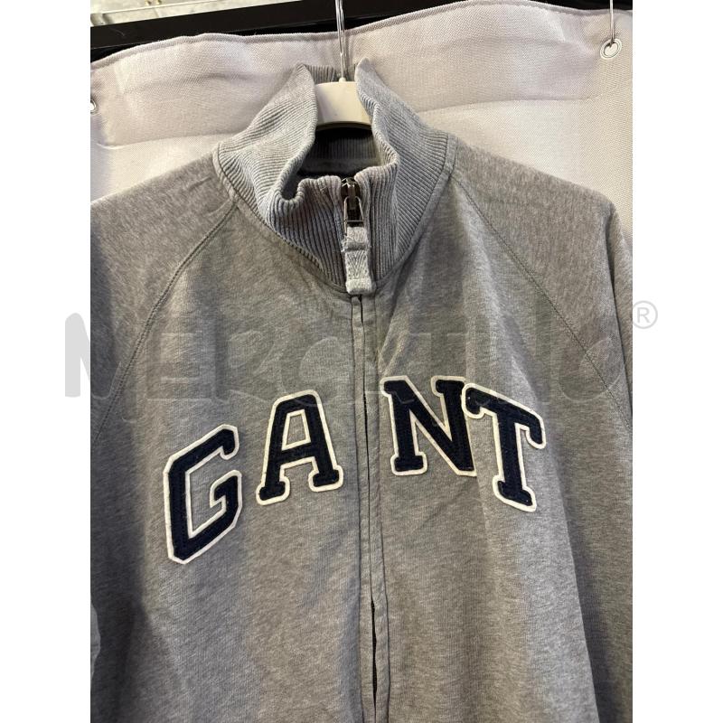 FELPA UOMO GANT GRIGIA ZIP TG.2XL | Mercatino dell'Usato Vinci - fraz. sovigliana 2
