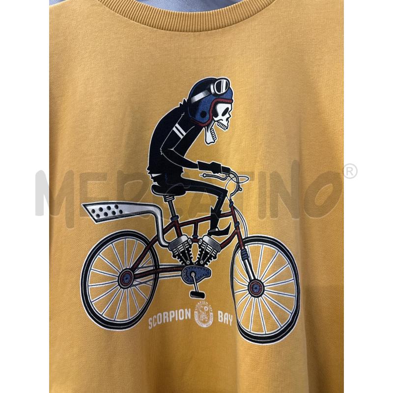 FELPA UOMO SCORPION BAY GIALLA PARICOLLO TG.XL | Mercatino dell'Usato Vinci - fraz. sovigliana 2