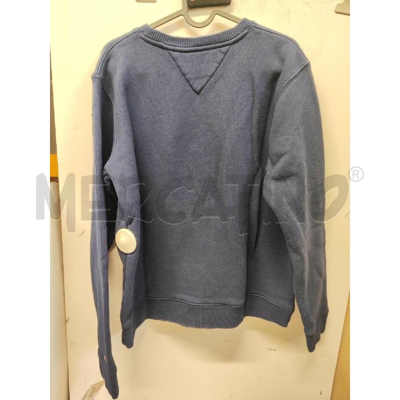 FELPA UOMO TOMMY HILFIGER BLU TG.L PARICOLLO | Mercatino dell'Usato Vinci - fraz. sovigliana 3