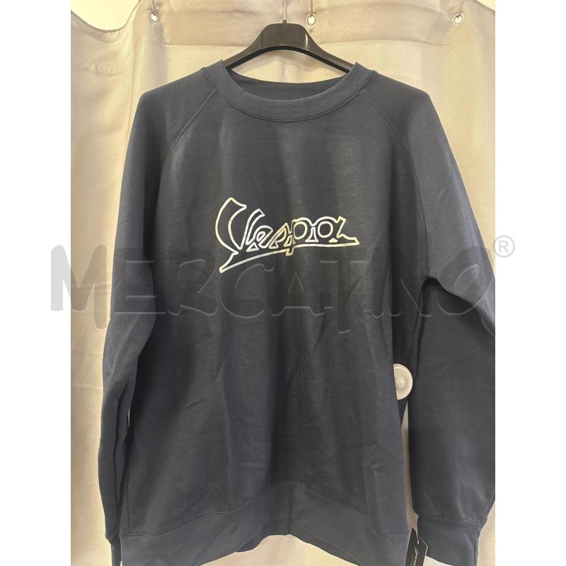 FELPA VESPA BLU PARICOLLO TG.L | Mercatino dell'Usato Vinci - fraz. sovigliana 1