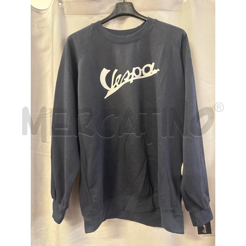 FELPA VESPA BLU PARICOLLO TG.XL | Mercatino dell'Usato Vinci - fraz. sovigliana 1