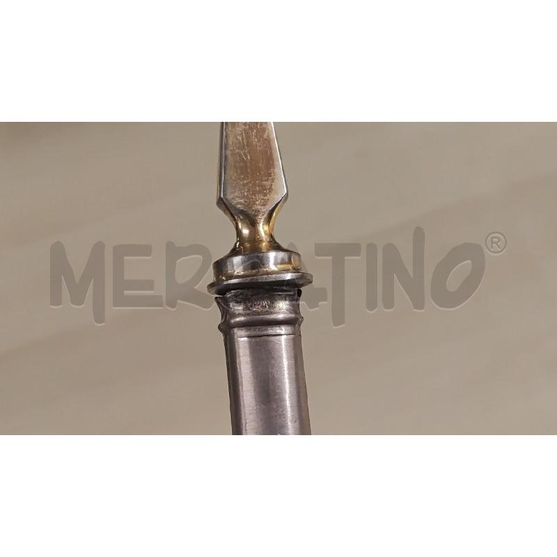 FORCHETTONE DORATO INCISO MANICO ARGENTATO  | Mercatino dell'Usato Vinci - fraz. sovigliana 3