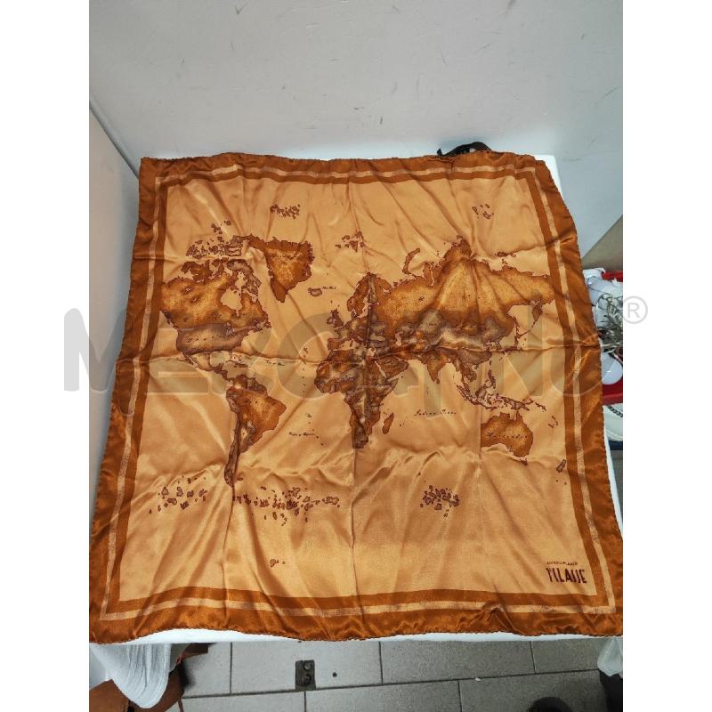 FOULARD 1 CLASSE 50X50 ARANCIO BEIGE  | Mercatino dell'Usato Vinci - fraz. sovigliana 1