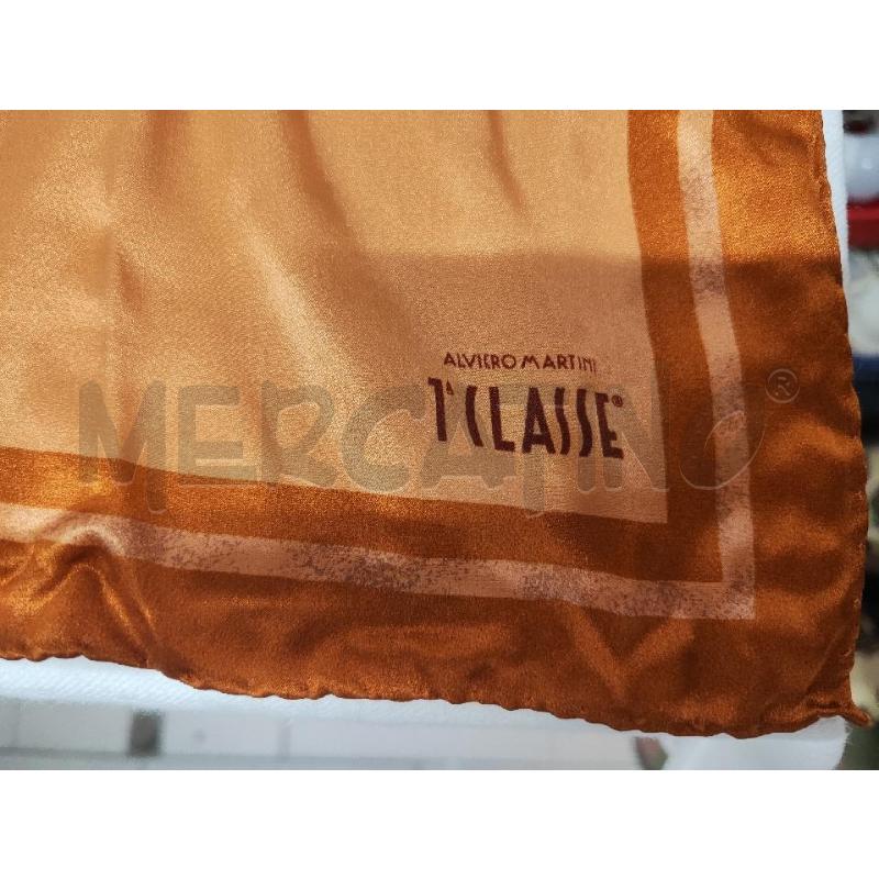 FOULARD 1 CLASSE 50X50 ARANCIO BEIGE  | Mercatino dell'Usato Vinci - fraz. sovigliana 2