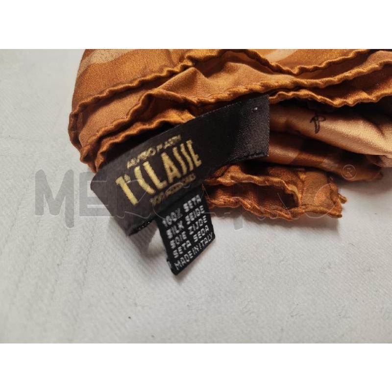 FOULARD 1 CLASSE 50X50 ARANCIO BEIGE  | Mercatino dell'Usato Vinci - fraz. sovigliana 4