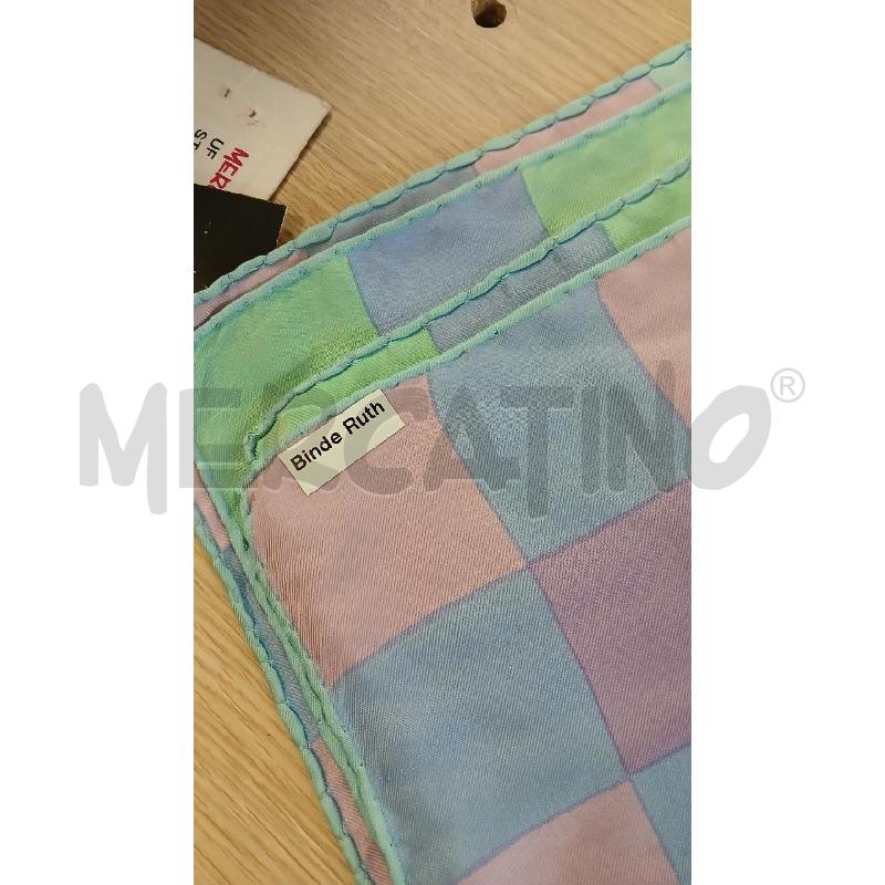 FOULARD KEN SCOTT QUADRI AZZURRI LILLA 85X85 | Mercatino dell'Usato Vinci - fraz. sovigliana 2