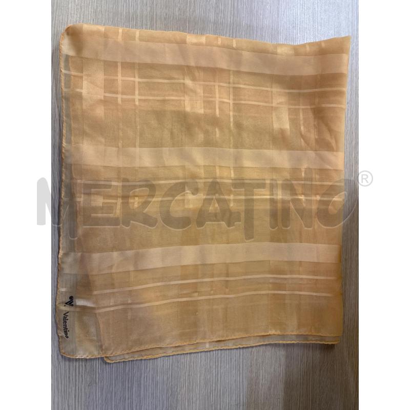 FOULARD VALENTINO 85X85 GIALLO QUADRI | Mercatino dell'Usato Vinci - fraz. sovigliana 1
