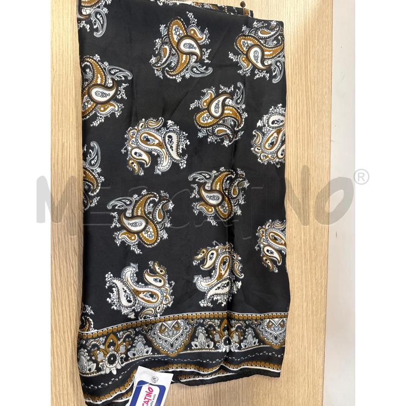 FOULARD # LIU JO NERO DAMASCATO GRIGIO BEIGE | Mercatino dell'Usato Vinci - fraz. sovigliana 2