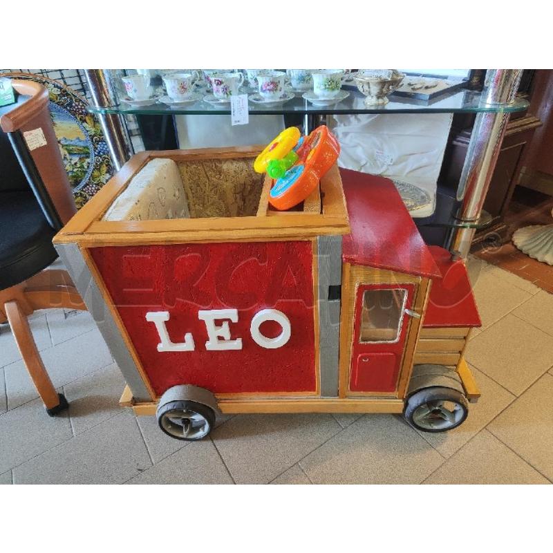 FURGONCINO LEGNO X BIMBI FATTO A MANO | Mercatino dell'Usato Vinci - fraz. sovigliana 1