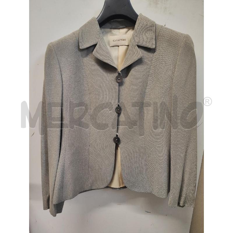 GIACCA DONNA CARACTERE LISCATO VERDE TG.44 | Mercatino dell'Usato Vinci - fraz. sovigliana 1