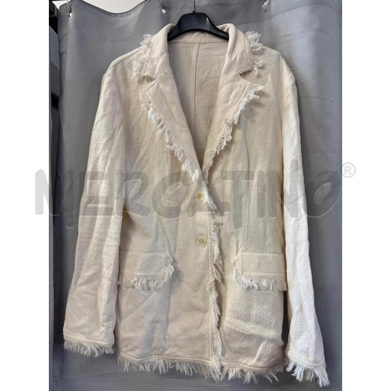 GIACCA DONNA CAVALLI JEANS PANNA SPENERATA TG.44 | Mercatino dell'Usato Vinci - fraz. sovigliana 1